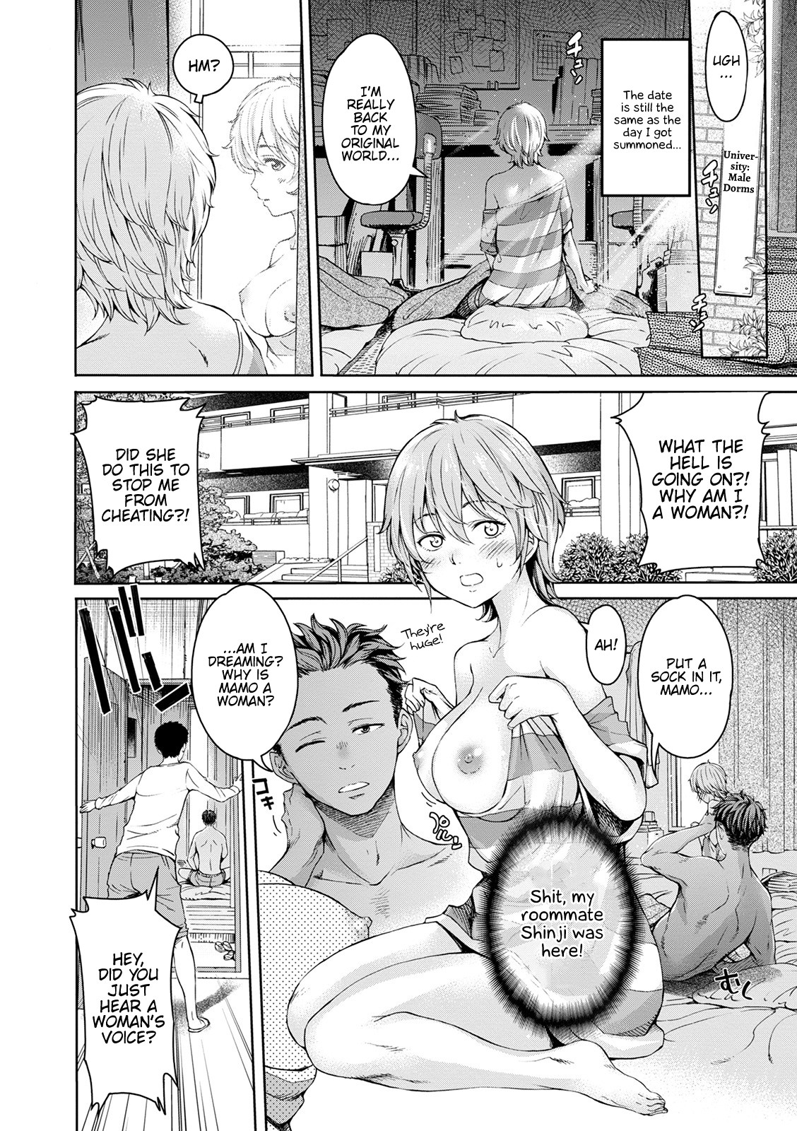 Hentai Manga Comic-WEB Edition Female Orgasmsi!! A Woman's Body Is a Game Vol. 04-Read-4